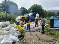 Polsek Hu’u Lakukan Pemantauan Panen Jagung sebagai Bagian dari Program Ketahanan Pangan Nasional