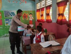 Polsek Asakota Kawal dan Bantu Pendistribusian Makanan Bergizi Gratis untuk 3.262 Siswa di Kota Bima
