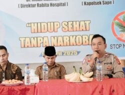 Polsek Sape Laksanakan Penyuluhan Hukum Bahaya Penyalahgunaan Narkotika di Desa Buncu