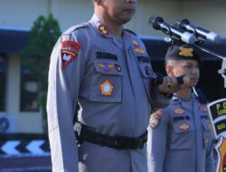 Pimpin Upacara Hari Kesadaran Nasional, Kapolres Sumbawa Barat Beri Penghargaan kepada Anggota Berprestasi