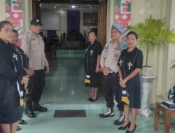 Polsek Rasanae Timur Laksanakan Pengamanan Ibadah Jumat Agung Umat Kristiani