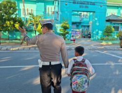 Sat Lantas Polres Bima Kota Laksanakan Kegiatan Rawan Pagi/Strong Point untuk Lancarkan Arus Lalu Lintas