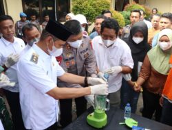 Pimpin Pemusnahan BB Shabu Seberat 51,11 Gram, Kapolres Bima Ingatkan Pemberantasan Narkotika Adalah Tanggung Jawab Bersama