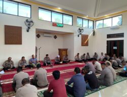 Polres Bima Kota Gelar Binrohtal Rutin, Perkuat Kebersamaan dan Profesionalisme Personel