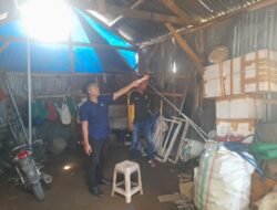 Polsek Tanjung Olah TKP Seorang Pria Diduga Meninggal  Gantung Diri 