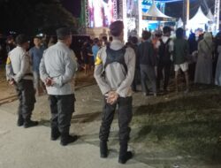 Polsek Rasanae Barat, Lakukan Pengamanan Festival Rimpu Mantika Kota Bima Tahun 2025
