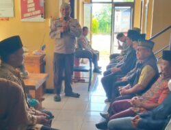 Polsek Alas Barat Gelar Doa Bersama Dengan Tokoh Agama Dan Masyarakat