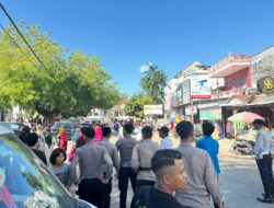 Personel Gabungan Polres Bima Kota Laksanakan Pengamanan Festival Rimpu Mantika