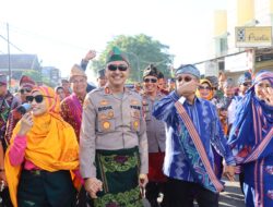Kapolres Bima Kota Bersama Forkopimda Ikuti Festival Rimpu Mantika