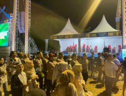 Patroli KRYD Amankan Malam Puncak Festival Rimpu Mantika 2025 di Kota Bima