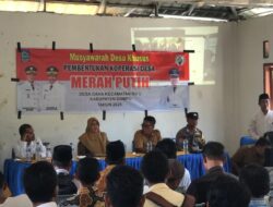 Bhabinkamtibmas Desa Daha Hadiri Musdes Khusus Pembentukan Koperasi Merah Putih 2025
