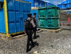 Unit Obvit Sat Samapta Polres Bima Kota Amankan dan Patroli di Area Objek Vital PLTMG Bonto Bima