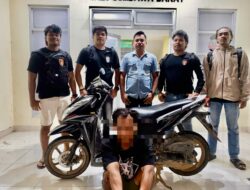 Berusaha Kabur ke Pulau Bali, Seorang Tersangka Curanmor Diringkus Tim Puma Satreskrim Polres Sumbawa Barat