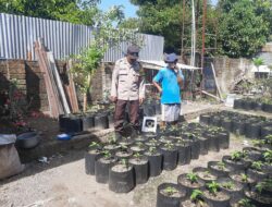 Meningkatkan Kemandirian Pangan: Bhabinkamtibmas Kuripan Utara Gelar Sosialisasi
