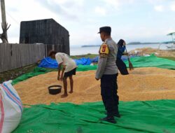 Peran Aktif Polisi dalam Ketahanan Pangan Desa Sekotong Barat