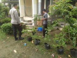 Kunjungan DDS: Bhabinkamtibmas Sekotong Tegaskan Sinergi Pangan Desa