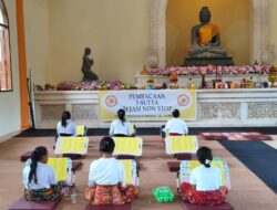 Perayaan Waisak 2569 TB di Lombok Barat Sukses dengan Pengamanan dan Bakti Sosial