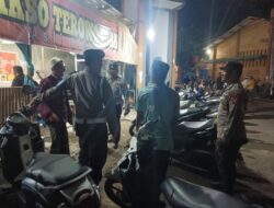 Jaga Keamanan Wisata Malam, Polsek Kediri Sasar Area Rawan Banyumulek