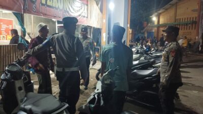 Jaga Keamanan Wisata Malam, Polsek Kediri Sasar Area Rawan Banyumulek