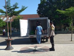 Polsek Kuripan Kawal Ketat Distribusi Makan Bergizi Gratis