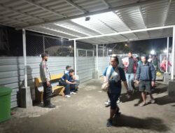 Polsek Kawasan Pelabuhan Laut Bima Amankan Proses Embarkasi dan Debarkasi Penumpang KM. BINAIYA di Pelabuhan Bima