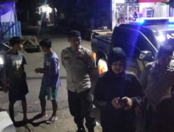 Polsek Asakota Gelar Patroli Blue Light, Cegah Gangguan Kamtibmas di Wilayah Hukum Asakota