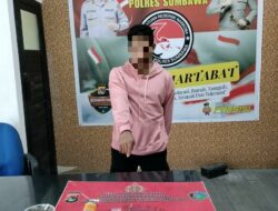 Kerap Edarkan Narkotika di Utan, Seorang Pria Berhasil Diamankan Sat Resnarkoba Polres Sumbawa.