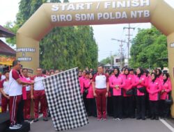 Ketua  Bhayangkari Cabang Lombok Utara Hadiri Santai Sambut HUT Ke-45 YKB