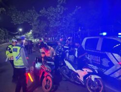 Polres Bima Kota Gelar KRYD untuk Antisipasi Gangguan Kamtibmas