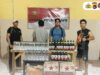 Berantas Jual Edar Miras, Tim Opsnal Polsek Sape Sita Ratusan Botol Bir dan Arak Bali