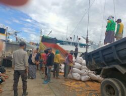 Polsek Kawasan Pelabuhan Laut Bima Laksanakan Patroli Rutin di Areal Dermaga