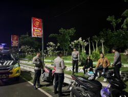 Sat Samapta Polres Bima Kota Gelar Patroli Malam Antisipasi Potensi Gangguan Keamanan