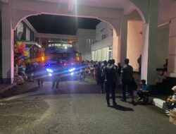 Unit Turjawali Sat Samapta Polres Bima Kota Laksanakan Pengamanan Keberangkatan Jamaah Haji