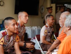 Taruna Akademi Kepolisian Gelar Bakti Sosial di Rumah Perlindungan Lansia