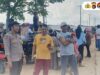 Hari Libur, Polsek Lambu Laksanakan Patroli di Obyek Wisata Pantai Lariti