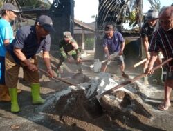 Harmoni Umat dan TNI Terwujud di Pura Pase Sesia
