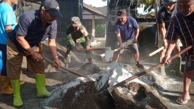 Harmoni Umat dan TNI Terwujud di Pura Pase Sesia