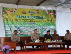 Polres Bima Kota dan Bulog Gelar Rapat Koordinasi Penyerapan Jagung, Dukung Ketahanan Pangan Nasional 2025