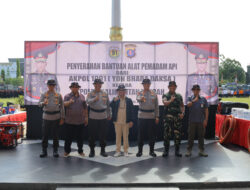 Tanggap Bencana Karhutla, Alumni Akabri 91 Salurkan 9 Mesin Pompa Air dan Alat Pemadam Api ke Polda Kalteng