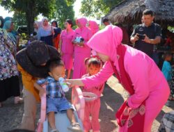 Ketua Bhayangkari Lombok Utara Dukung Penuh Upaya Penurunan Stunting di Lombok Utara