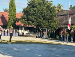 Kasat Lantas Jadi Pembina Upacara di SMAN 1 Tanjung, Tekankan Tertib Berlalu Lintas