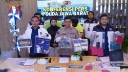 Polda Jabar Amankan Dua Pelaku Judi Online di Tangerang