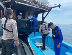 Sat Polairud Lakukan Patroli Pantai Seputaran Gili Matra