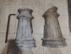 Pelaku Pencurian Besi Ornamen Lampu di Bypass BIL II Berhasil Ditangkap Polisi