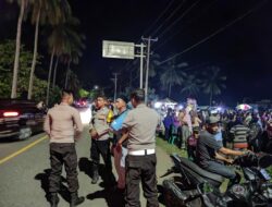 Anggota Piket Polsek Taliwang Laksanakan Patroli Dialogis Ciptakan Rasa Aman di Tengah Masyarakat