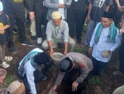 Kapolres Lombok Utara Pimpin Pengaman Tabliqh Akbar UAS Sekaligus Peletakan Batu Pertama Ponpes Al-Azkia