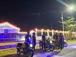Berantas Aksi Balapan Liar dan Aksi Premanisme Satsamapta Polres Tingkatkan Patroli KRYD Malam Hari