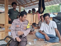 Warga Desa Sie Apresiasi Kinerja Polsek Monta Melalui Sambang Kamtibmas Humanis