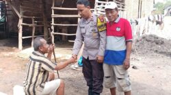 Kebersamaan Polri dan Masyarakat Bhabinkamtibmas Polsek Bolo Gotong Royong Bersama Warga Binaan