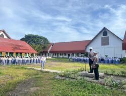 Kasat Lantas Selaku Pembina Upacara di Sekolah, Berikan Edukasi Keselamatan Berlalu Lintas